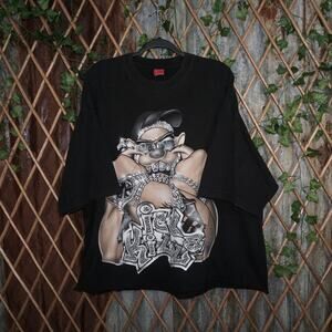 XXL- Vintage Y2K TAZ Tasmanian devil corner store gansta tee